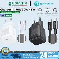 UGREEN Charger Adapter Set For iphone 17 Air 16 15 Plus Type C PD Fast Charging AVS 45W 30W Max