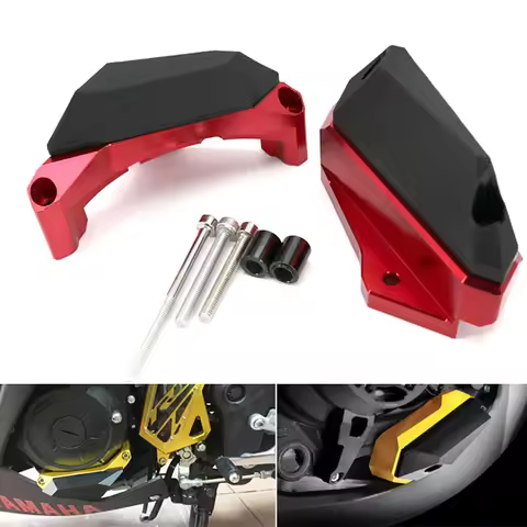 Motorcycle Engine Crash Guard Stator Cover Slider Falling Protector For Yamaha YZF-R3 YZF-R25 YZF R3