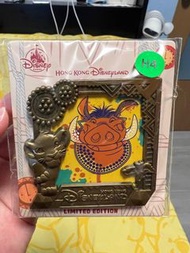 香港迪士尼 揭揭樂抽獎 H4 獅子王 彭彭