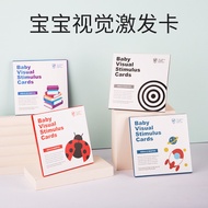 Newborn Black White Card Baby Concentration Teaching Aids Flash Card Black White Color Visual Stimul