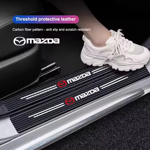 Car Threshold Protection Strip Anti Stepping Sticker Foot Pedal Sticker For Mazda 6 2 3 CX50 CX60 BT