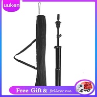 Uukendh Metal Wig Stand  Adjustable Mannequin Head Cosmetology Hairdressing Training Tripod with Carry Bag