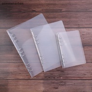 ont  creative transparent twill pp binder shell a6 a5 six-hole b5 nine-hole folder n