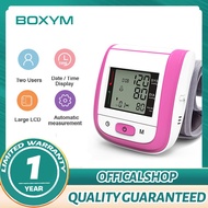 BOXYM Digital LCD Wrist Blood Pressure Monitor Sphygmomanometer Watch