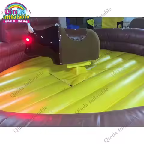 Commercial Kids And Adult Outdoor Thrilling Inflatable Games Mechanical Bull For Sale Rodeo Ride Bul