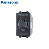 WEGN57813B INITIO PANASONIC สวิตซ์หรี่ไฟ 300วัตต์ ใช้ควบคุมหลอดไส้และหลอดฮาโลเจนแรงดันต่ำที่มีหม้อแป