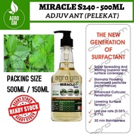 500/150ML Miracle S240 Easy Pack G-Planter Gam Racun Pelekat Silicone Surfactant (Sama Miracle Super