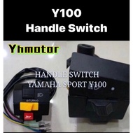 YAMAHA SPORT Y100 HANDLE SWITCH ( KIRI KANAN ) LEFT RIGHT SWITCH HANDLE FOR Y100 SPORT100 SPORT 100 