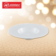 11"  Melamine White Rim Bowl Tableware GZA