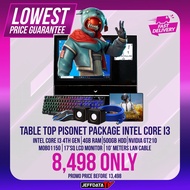 TABLE TOP PISONET PACKAGE UNIVERSAL COINSLOT INTEL CORE i3 4TH GEN 4GB 500GB HDD GT210 17 SQ LCD FRE