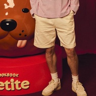 lookbookpetite dada shorts (adult) white jeans กางเกงขาสั้นผู้ชาย สี white jeans