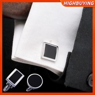 HIGHBUYING Men Shirt Tuxedo Studs And Cufflinks Set, Cufflinks For Men