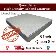 [Free Shipping] High Quality Queen/Single Mattress - High Density Rubber Foam Mattress 8 inch Thick 