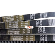 สายพานรถเกี่ยวคูโบต้า DC70 SCX59 สายพานตัวเดิน DC70DC95 Mitsuba SCX59 สายพานขับปั๊มไฮโดรลิค KUBOTA