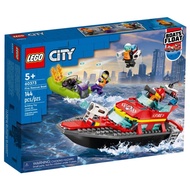 LEGO City 60373 Fire Rescue Boat by Bricks_Kp
