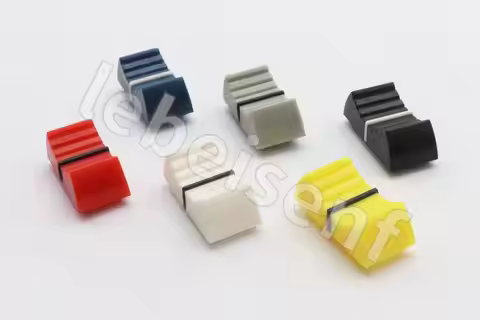 12pcs For Yamaha behringer Soundcraft Mixer Fader Cap / Potentiometer Knob Push Cap / Straight Slide