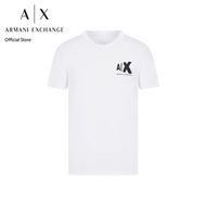 AX Armani Exchange เสื้อยืดผู้ชาย รุ่น AX3RZTAFZJGCZ1100 - สีขาว
