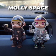 Pop Mart Molly Car Decoration Space Car Interior Air Outlet Perfume Ornament Car Decoration Gift jcP1