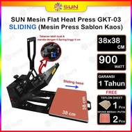 Mesin Press Sablon Kaos 38x38 Digital Premium GKT-01 / GKT-02 / GKT-03 untuk Kaos, Bag, Puzzle, Plat
