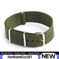 Watch Strap Band Military Army Nylon Canvas Divers G10 Mens Colour:Army Green Width:18mm