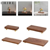 [EHJRE] Wooden Stand Teapot Base Stable Multifunctional Centerpieces Ornament Display Stand for Cafe