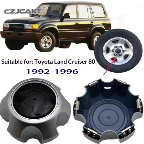 4pcs For Toyota Land Cruiser 80 FZJ80 HZJ80 1992–1996 Hubcap Wheel Cover
