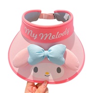 Clow M the Girl in the Hat Summer UV Protection Children's Sun Hat Boy Topless Hat Sun-Proof and Breathable Big Brim