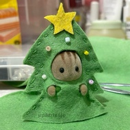 Sylvanian families sylvanian families christmas tree strawberry ghost banana pochacco (please read d