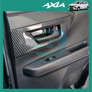 Perodua New Axia (2023-2024)  Indoor Handle Frame Cover Garnish Glossy Black Car Accessories Berjaya