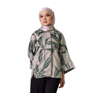 Eva Shirt - Palma In Green By Zefiks