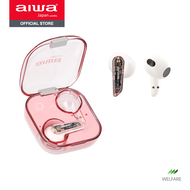 AIWA AT-X80D TWS Bluetooth Earphones หูฟังไร้สายแบบอินเอียร์ กันน้ำระดับ IPX5 Low Latency (ENC)