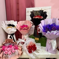 R30 # BOUQUET 6 STALKS SOAP ROSES