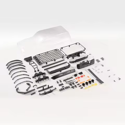 FMS 1/10 FCX10 LC80 RC Car Clear Shell Body Parts