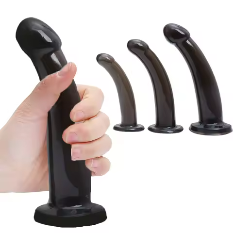 Body - Safe Artificial Dildo Anal Butt Plug Trainer, Graduated Sizes, Dual - Purpose for Unisex, Ide