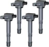 Ignition Coil Packs UF602 30520-R40-007 Set Of 4 Compatible With Acura ILX Honda Accord CR-V CRV Civ