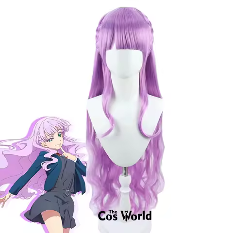 Love Live Superstar Liella Wien Margarete Pink Purple 90cm Long Anime Cosplay Wigs Fiber Heat Resist