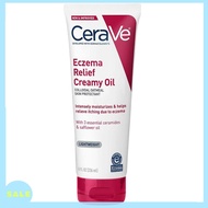 Cerave Eczema Relief Creamy Body Oil for Eczema & Moisturizer 8 Oz Makeup Base & Primer