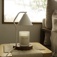 【融燭燈套組】COCODOR-可調光暖心木座融燭燈+香氛蠟燭170g