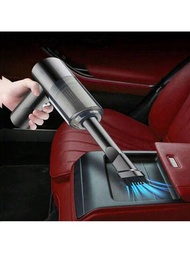 3合1集成吸塵和吹風組合吸塵器usb充電汽車家用吸塵器小型汽車,全自動高效強力清潔