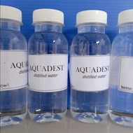 aquades 100ml aquadest akuades air suling air murni H2O