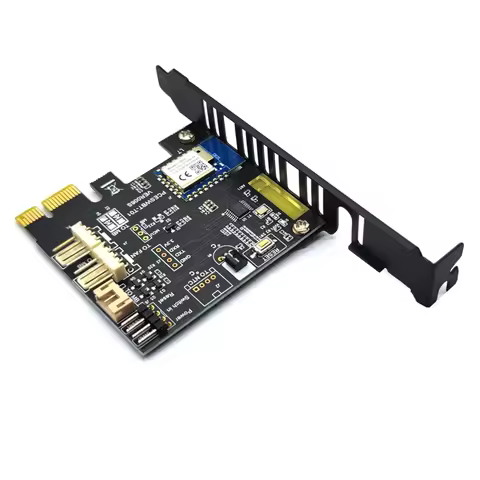 Tuya Wifi Computer Power Reset Switch PCIe Expansion Card for PC Destop Computer APP Remote Control 