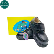 Frog - 小童健康返學鞋 黑色男仔返學鞋 27碼
