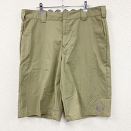 Dickies 半截工裝褲/短褲，單點設計，米色，34 碼，古著