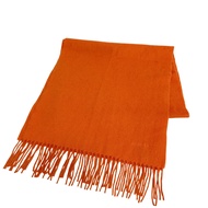 【二手】愛馬仕橙色絲巾