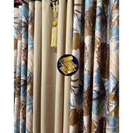 WindowStyleMNL 3in1 "Ivy Brown" Curtain 5-8 feet