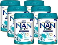 Nestle NAN Optipro 4 Can Top, 850g (Pack of 6)