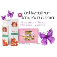 Basic Set Keputihan JSD ❤ Fw legend + Masker Vagina