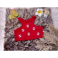 UR Halter Cherry Kids Crop Top | OOTD For Kids 1 to 8 yr old | Grateful