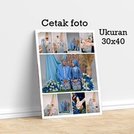 Collage Photo Print + Mdf Frame 30x40cm – Glossy & Waterproof