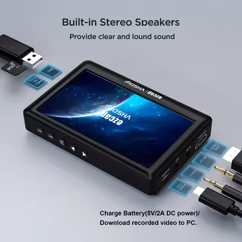 Ezcap180 AV Video Recorders,Analog Video to Digital Conversion-Record Video from VHS,VCR's, AV, RCA,